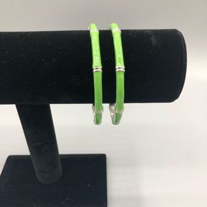 2/$15 Jewelry Sale! Green Bamboo Bangles